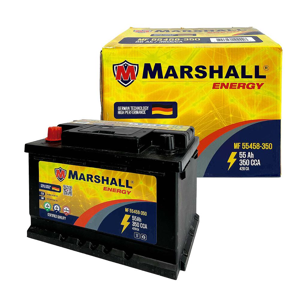 MARSHALL MF55458-350 CLASE 8, UN 2794 - 55 Ah, 350 CCA