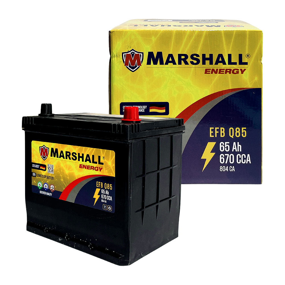 MARSHALL EFBQ85  CLASE 8, UN2794-65 Ah,670 CCA