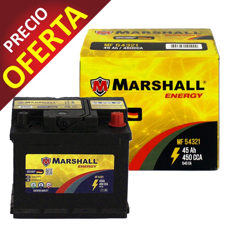 PROMO BATERIA MF54321 CLASE 8, UN 2794 - 45 Ah, 450 CCA