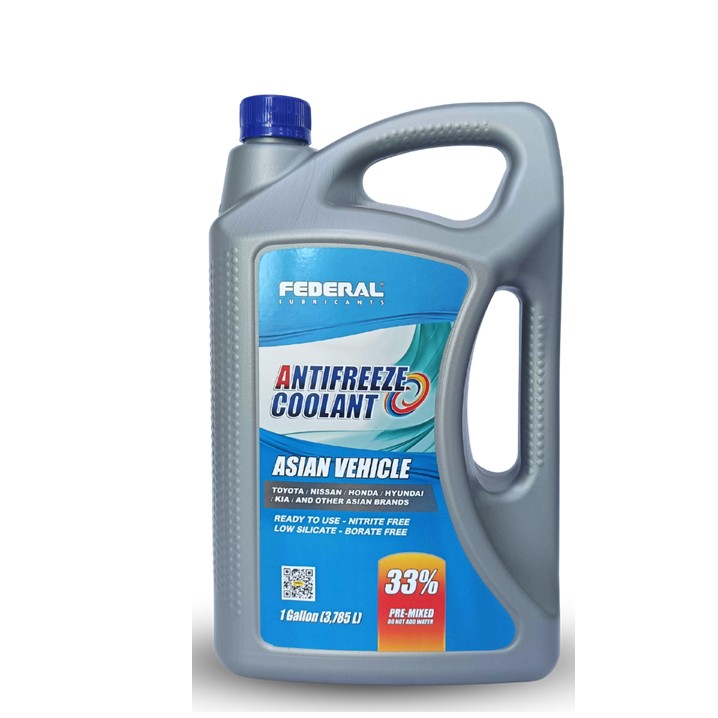 FEDERAL ANTIFREEZE COOLANT BLUE FORMULA 33% CAJA 3X1 GL