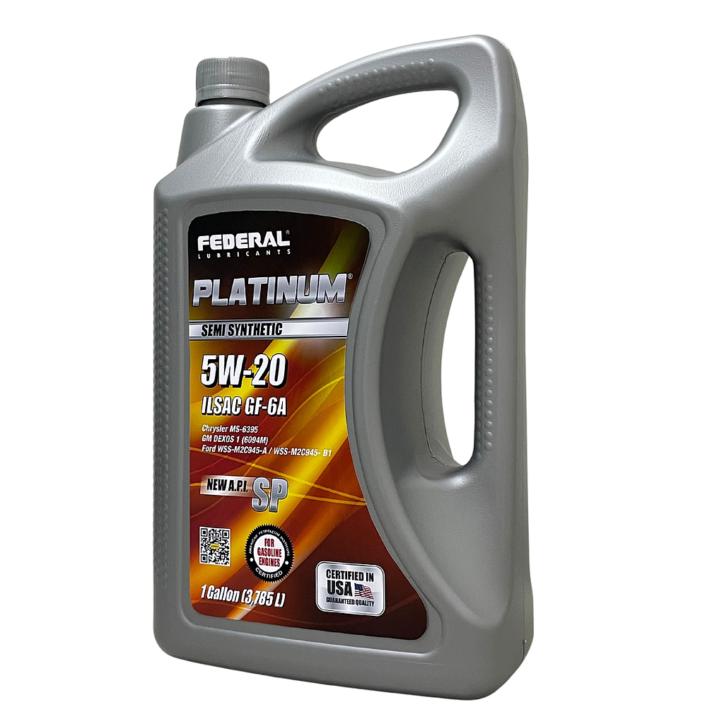  FEDERAL PLATINUM 5W20 SP CAJA 3X1 GL