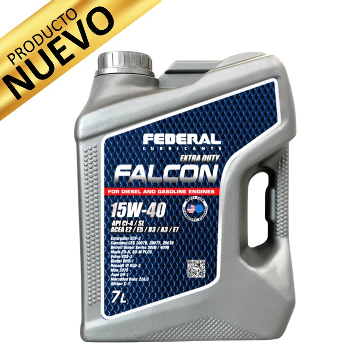 FEDERAL FALCON HD 15W40 CI-4 CAJA 2X7 LT