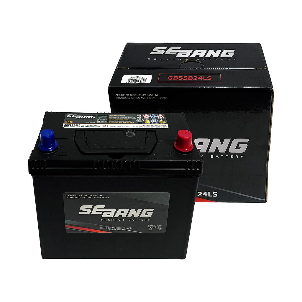 SEBANG GB55B24LS CLASE 8 UN2794-45Ah 430CCA