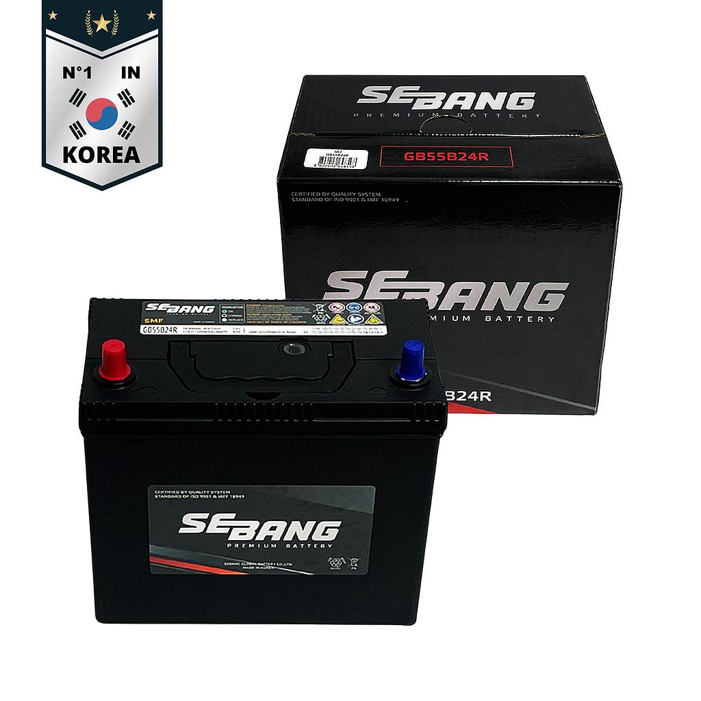 SEBANG GB55B24R CLASE 8 UN2794-45Ah 430CCA