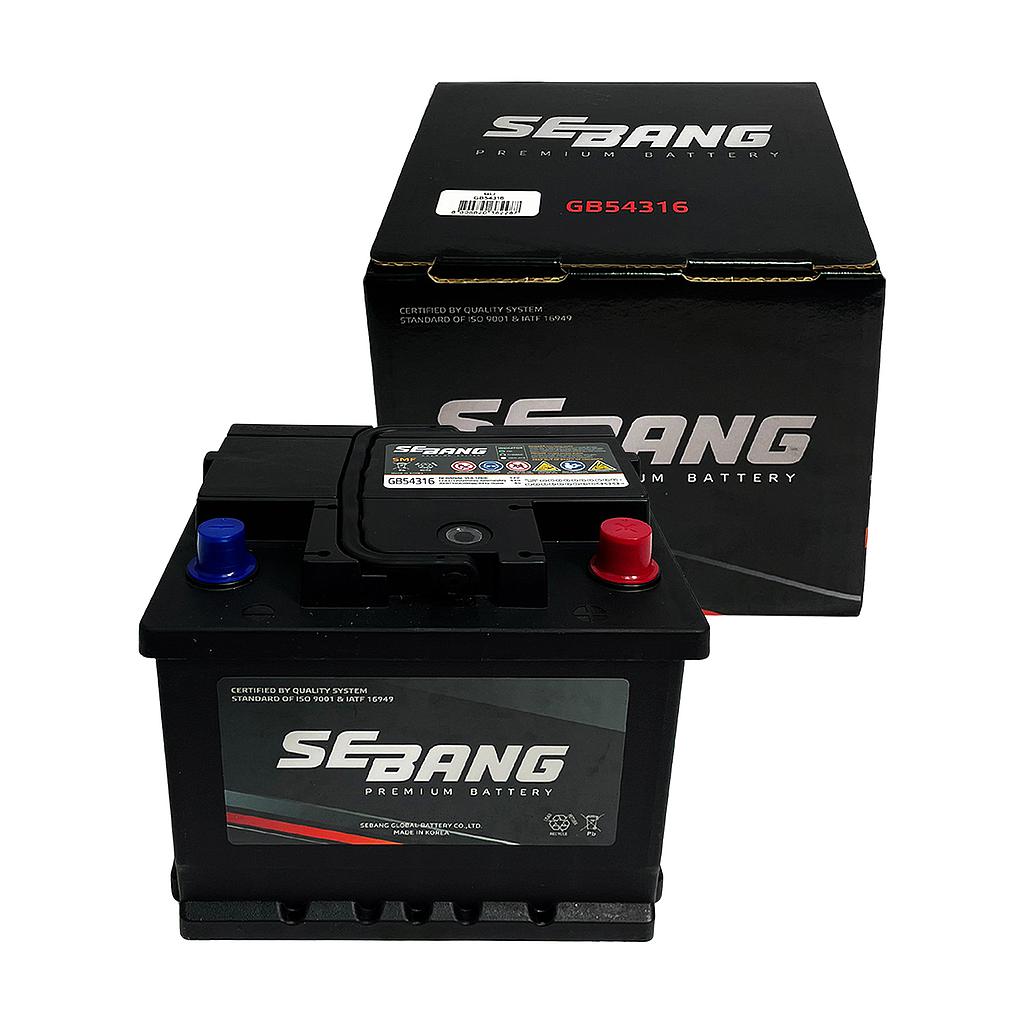 SEBANG GB54316 CLASE 8 UN2794-45Ah 440CCA