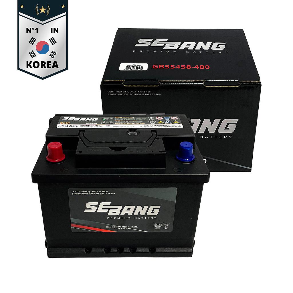 SEBANG GB55458-480 CLASE 8 UN2794-55Ah 480CCA