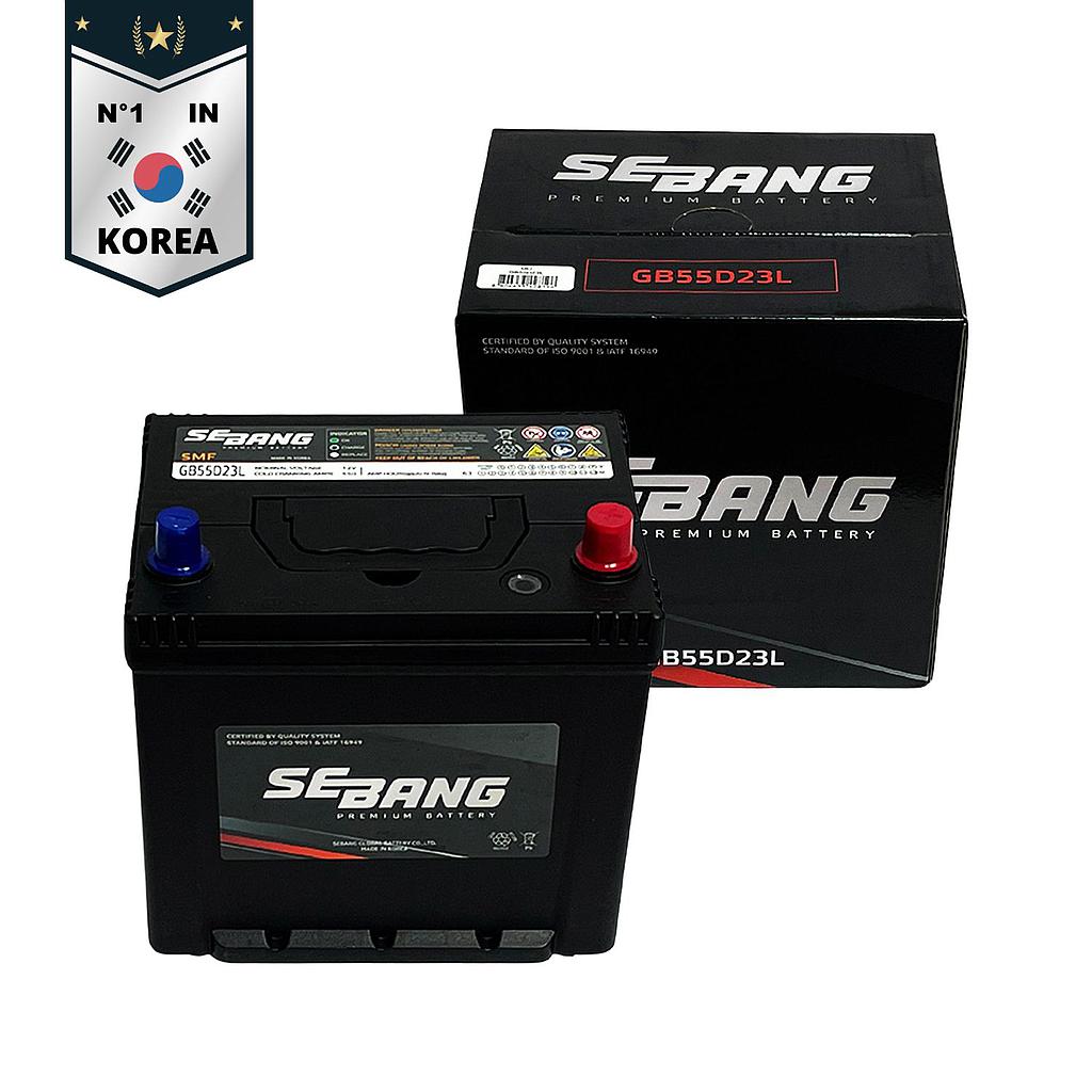 SEBANG GB55D23L CLASE 8 UN2794-63Ah 550CCA