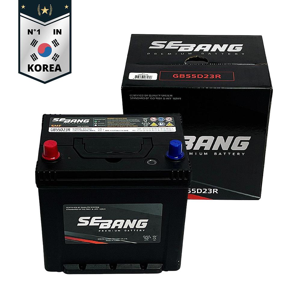 SEBANG GB55D23R CLASE 8 UN2794-63Ah 550CCA