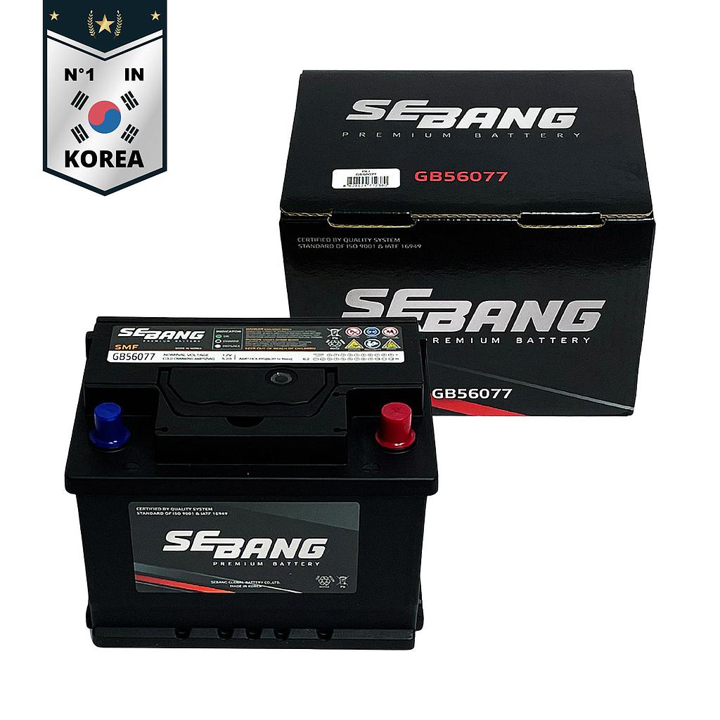 SEBANG GB56077 CLASE 8 UN2794-62Ah 520CCA