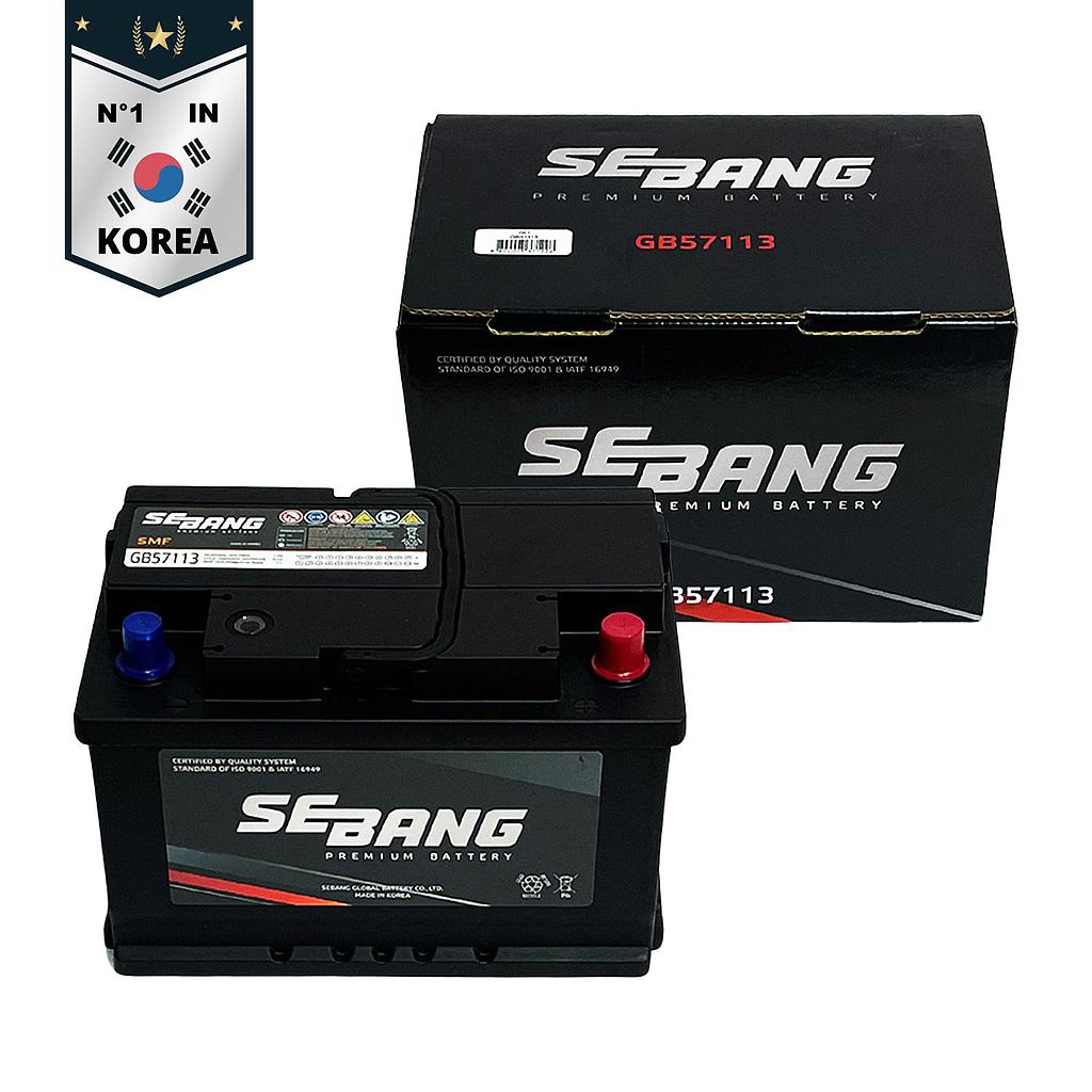 SEBANG GB57113 CLASE 8 UN2794-71Ah 650CCA