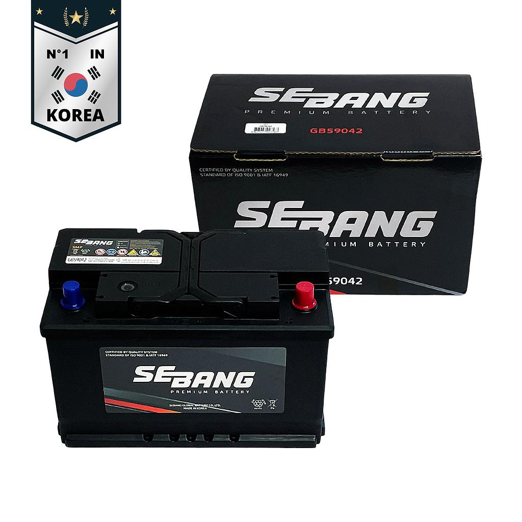 SEBANG GB59042 CLASE 8 UN2794-90Ah 800CCA