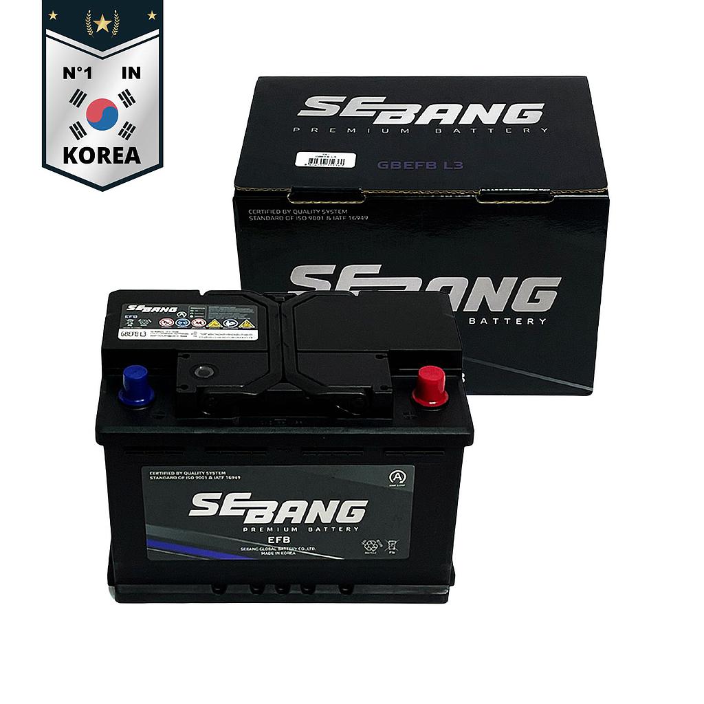 SEBANG GBEFB L3 CLASE 8 UN2794-70Ah 650CCA