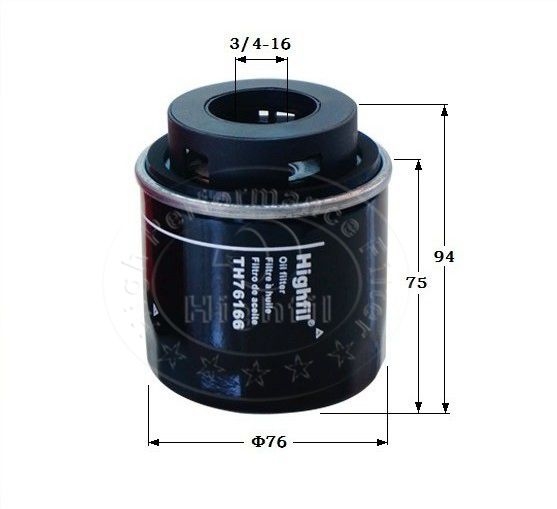 FILTRO HIGHFIL TH76166 (W712/94) 